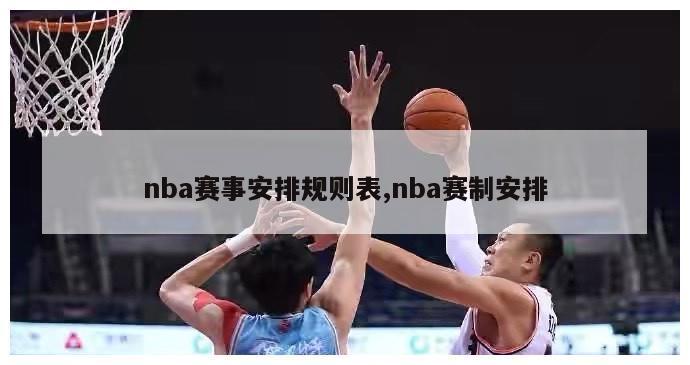 nba赛事安排规则表,nba赛制安排